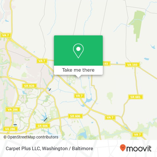 Mapa de Carpet Plus LLC