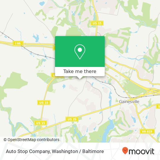 Auto Stop Company map