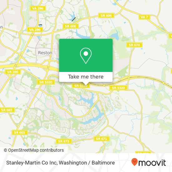 Mapa de Stanley-Martin Co Inc