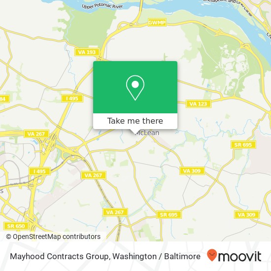 Mayhood Contracts Group map