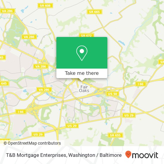 Mapa de T&B Mortgage Enterprises