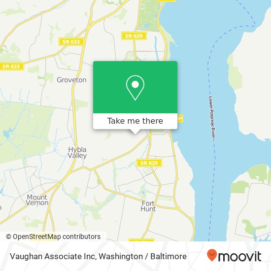 Mapa de Vaughan Associate Inc