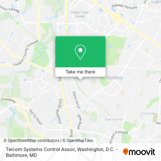 Mapa de Telcom Systems Control Assoc