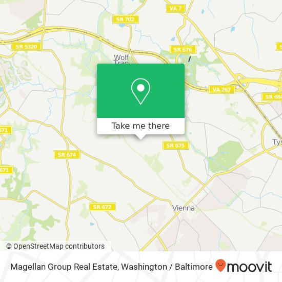 Mapa de Magellan Group Real Estate