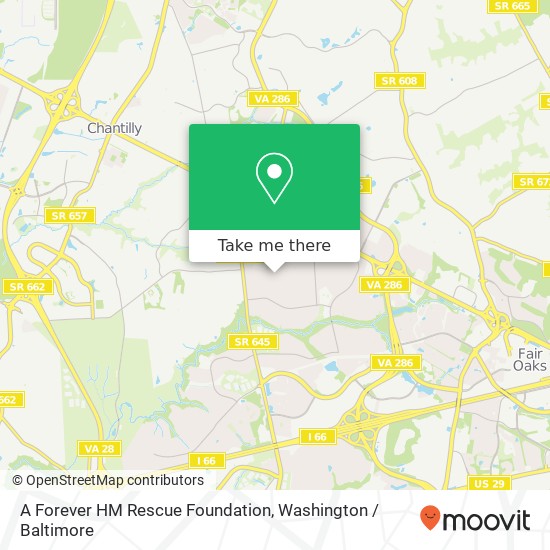 Mapa de A Forever HM Rescue Foundation