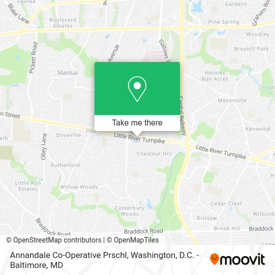 Annandale Co-Operative Prschl map