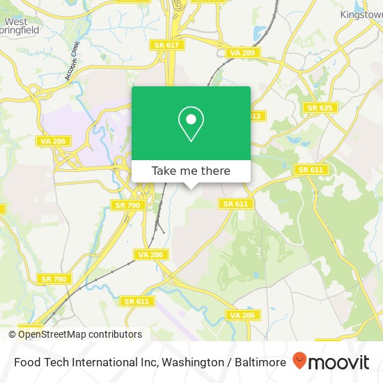 Mapa de Food Tech International Inc