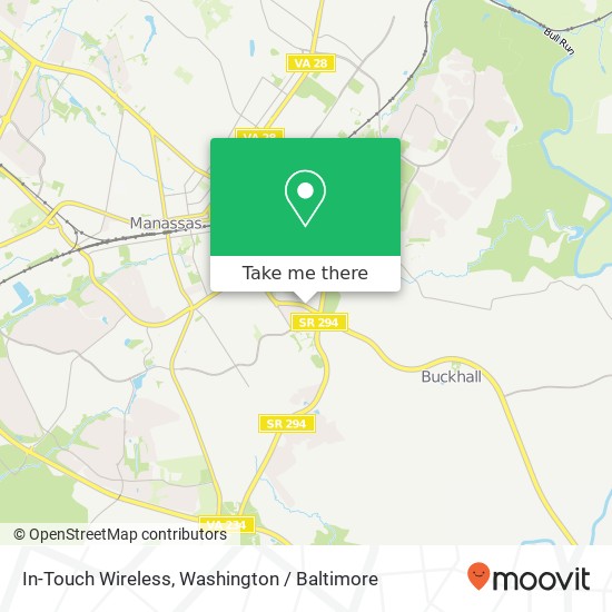 In-Touch Wireless map