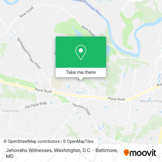 Jehovahs Witnesses map