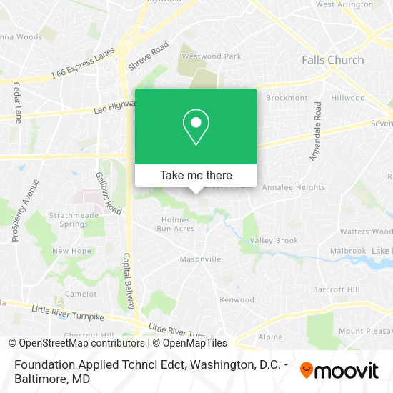 Foundation Applied Tchncl Edct map
