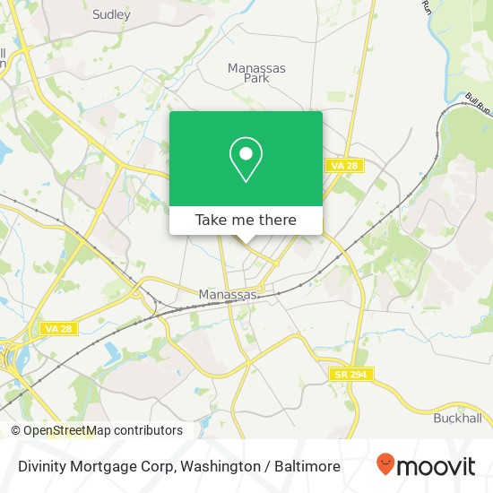 Mapa de Divinity Mortgage Corp