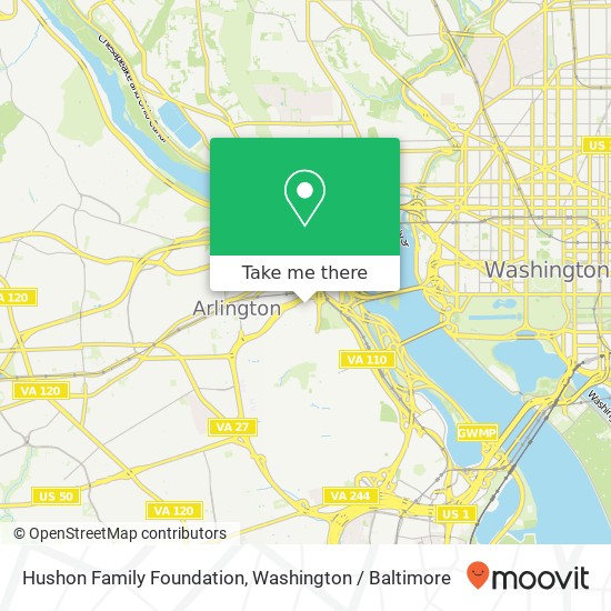 Mapa de Hushon Family Foundation