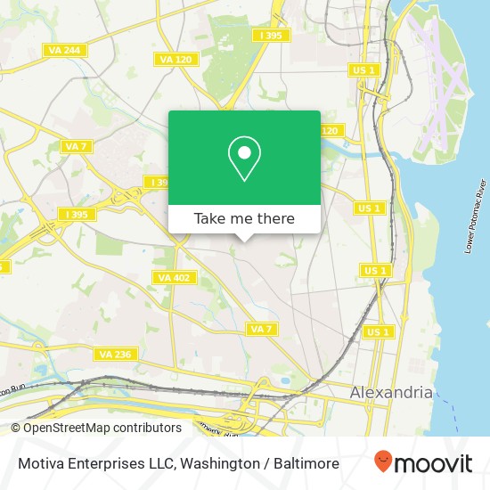 Motiva Enterprises LLC map