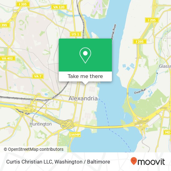 Curtis Christian LLC map