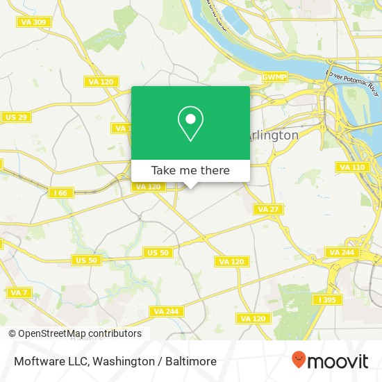 Moftware LLC map