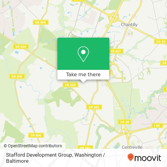 Mapa de Stafford Development Group