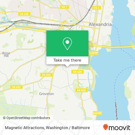 Mapa de Magnetic Attractions