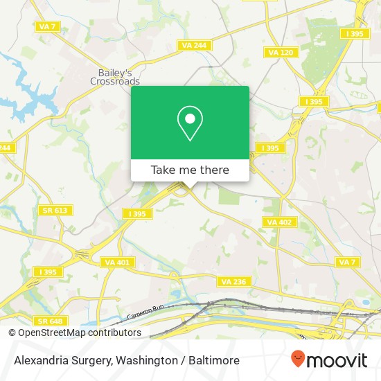 Mapa de Alexandria Surgery