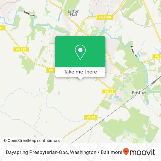 Dayspring Presbyterian-Opc map