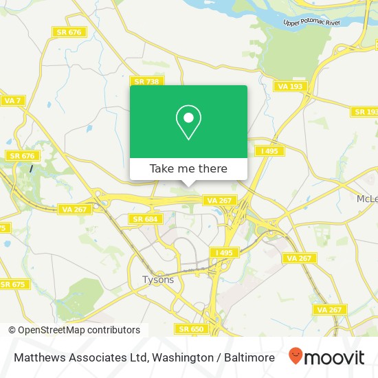 Matthews Associates Ltd map