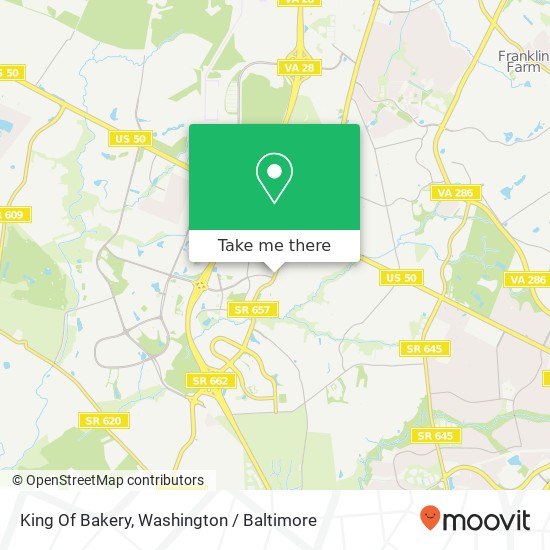 Mapa de King Of Bakery