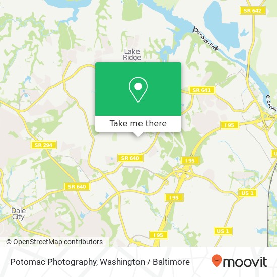 Potomac Photography map