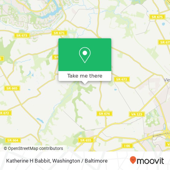 Katherine H Babbit map