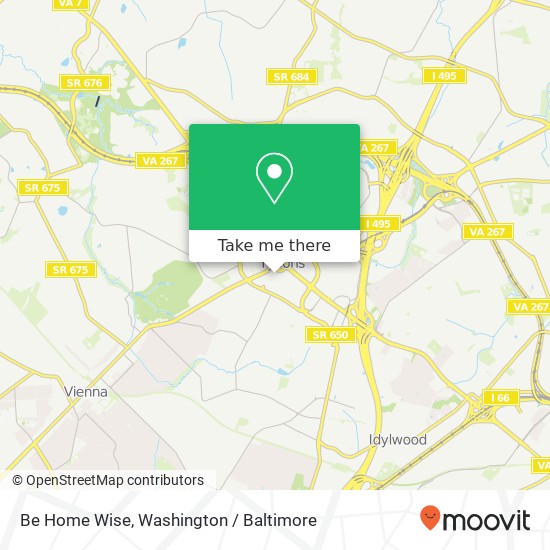 Be Home Wise map