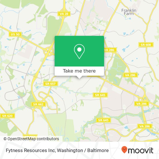 Mapa de Fytness Resources Inc