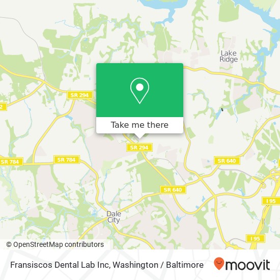 Fransiscos Dental Lab Inc map