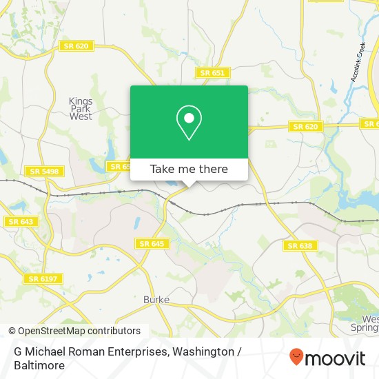 G Michael Roman Enterprises map