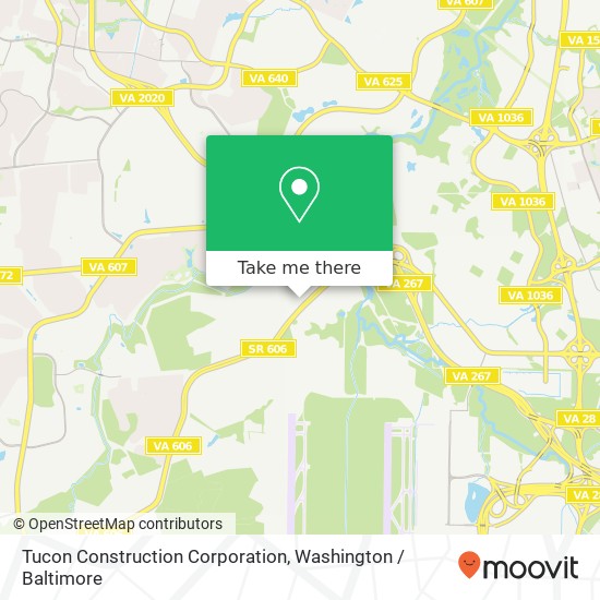 Tucon Construction Corporation map