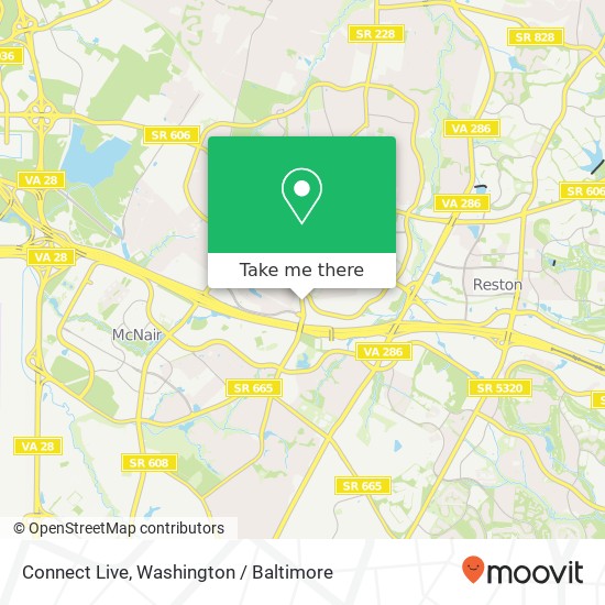 Connect Live map