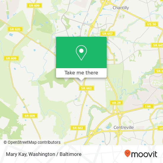 Mary Kay map