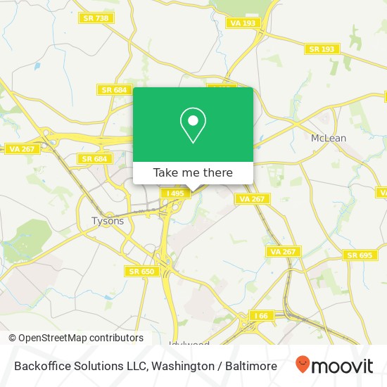 Mapa de Backoffice Solutions LLC