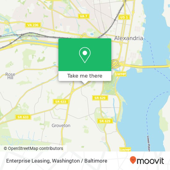 Enterprise Leasing map