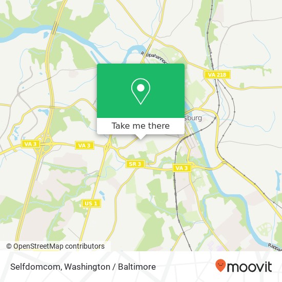 Selfdomcom map