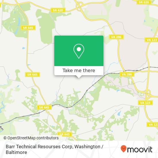 Mapa de Barr Technical Resourses Corp