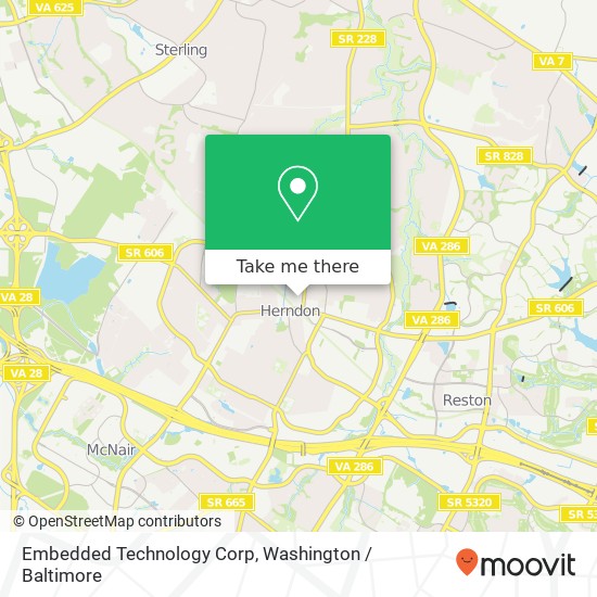 Mapa de Embedded Technology Corp