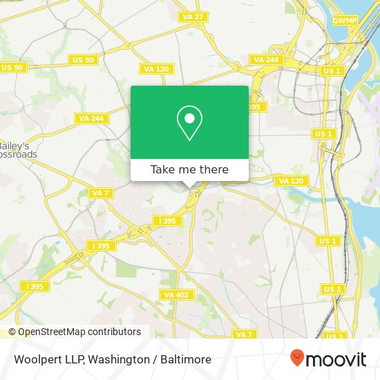 Woolpert LLP map