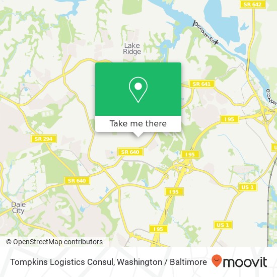 Tompkins Logistics Consul map
