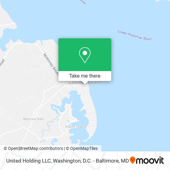 United Holding LLC map