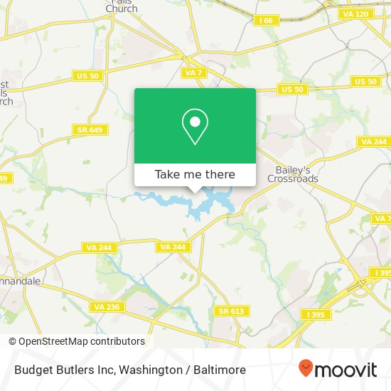 Budget Butlers Inc map