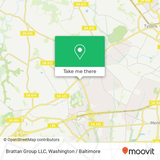 Brattan Group LLC map
