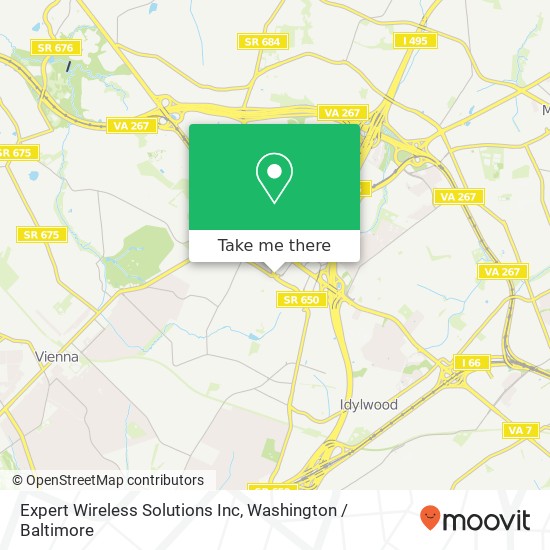 Expert Wireless Solutions Inc map