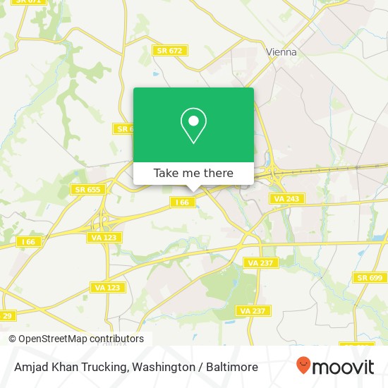 Amjad Khan Trucking map