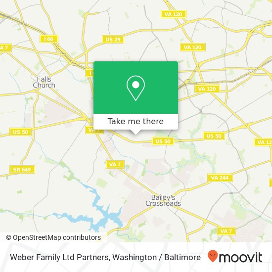 Weber Family Ltd Partners map