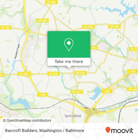 Mapa de Barcroft Builders