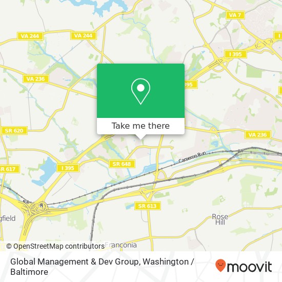 Global Management & Dev Group map