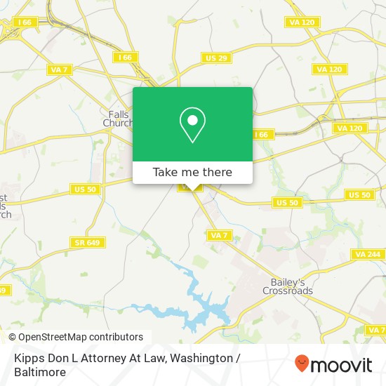 Mapa de Kipps Don L Attorney At Law